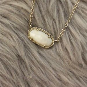 Kendra Scott Gold Elisa w/ White MOP